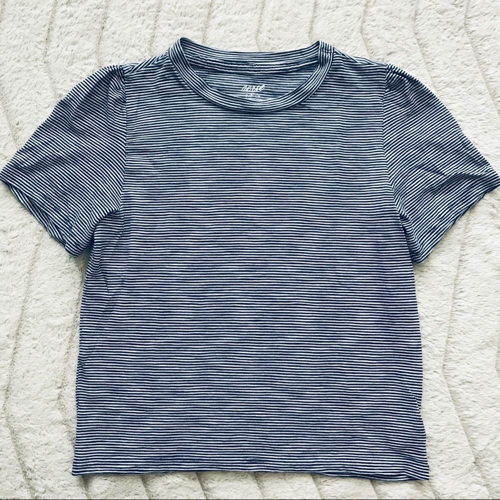 Aerie Striped Baby Tee